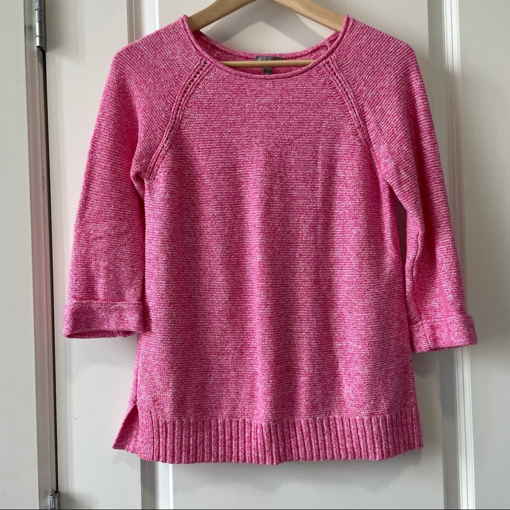 Talbots Cotton Crew Neck Sweater